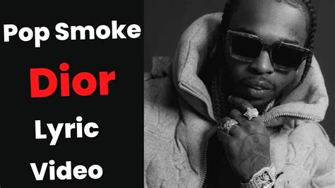 Pop Smoke – Dior (Original) Lyrics .